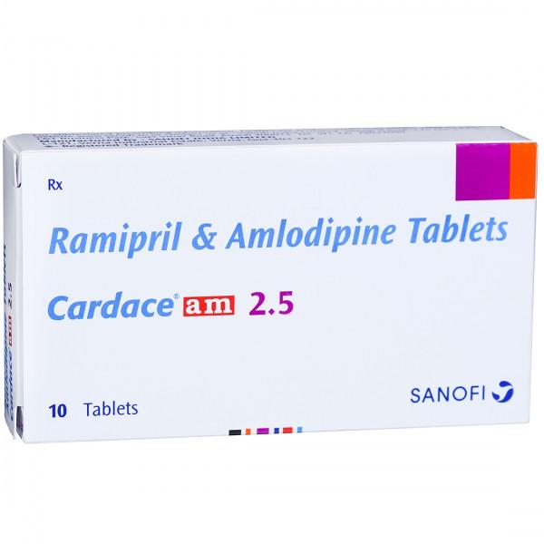 Cardace AM 2.5/5 mg Tablet (10 Tab)