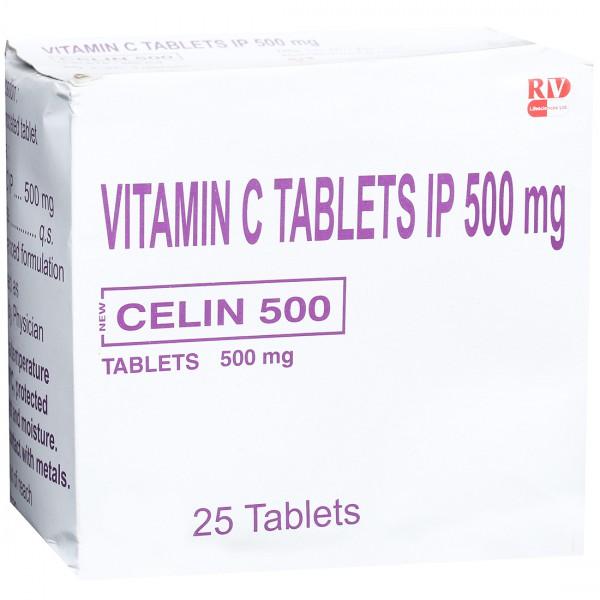 Celin (New) 500 mg 25 Tablets