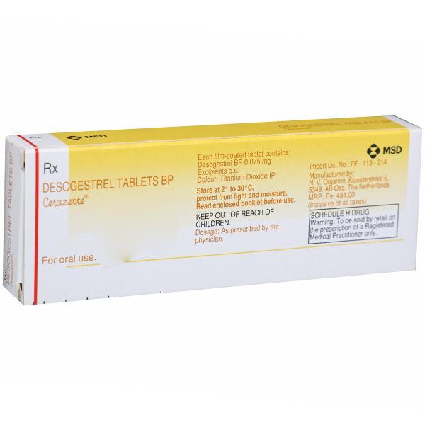 Cerazette Tablet (28 Tab)