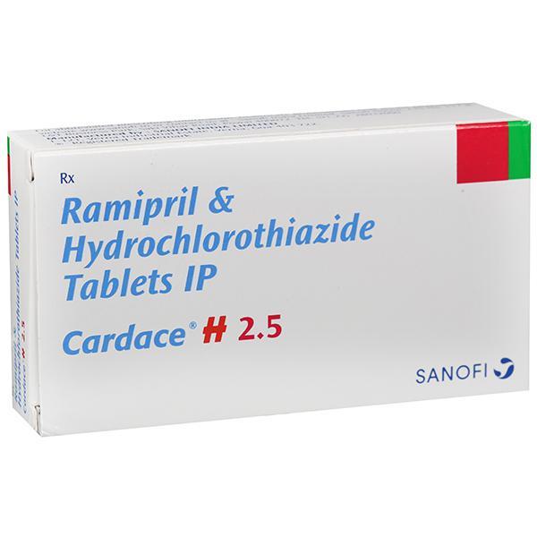 Cardace H 2.5 mg Tablet (10 Tab)