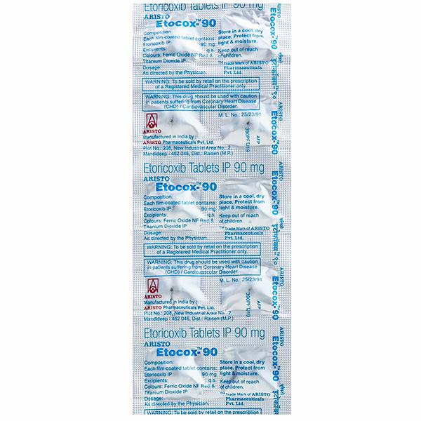 Etocox 90 mg Tablet (10 Tab)