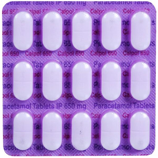 Calpol 650 mg 15 Tablets