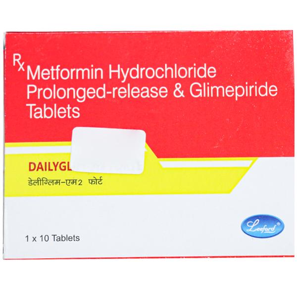 Dailyglim M Forte 2 mg Tablet (10 Tab)