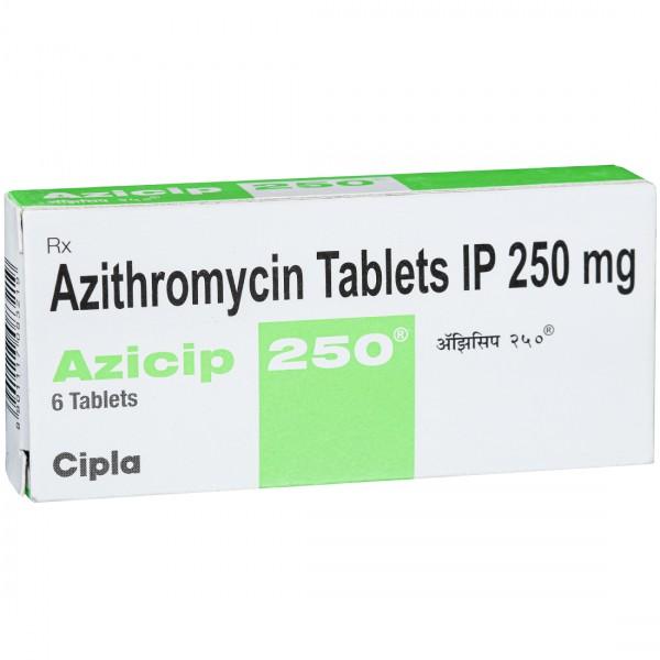 Azicip 250 mg Tablet (6 Tab)
