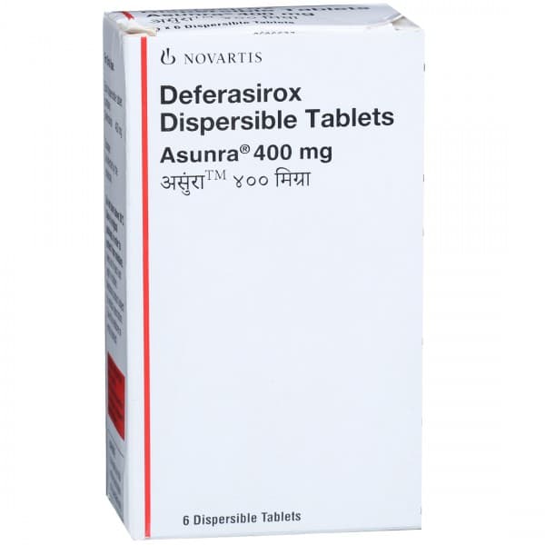 Asunra 400 mg Tablet (6 Tab)