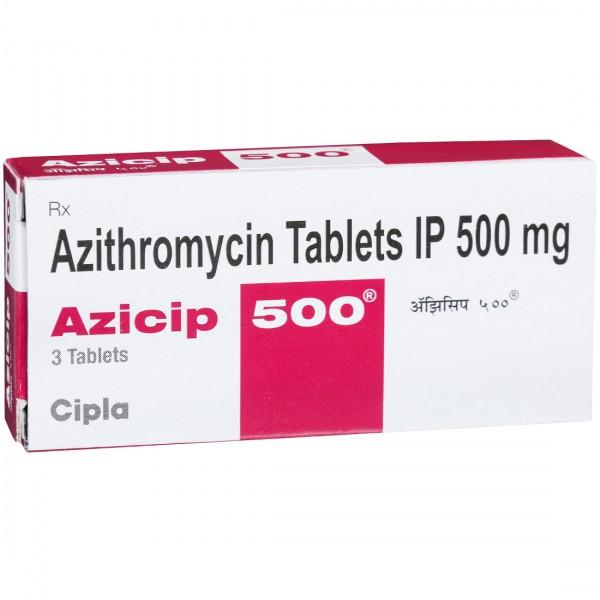 Azicip 500 mg Tablet (3 Tab)