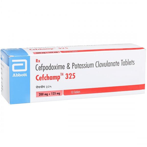 Cefchamp 325 mg Tablet (10 Tab)