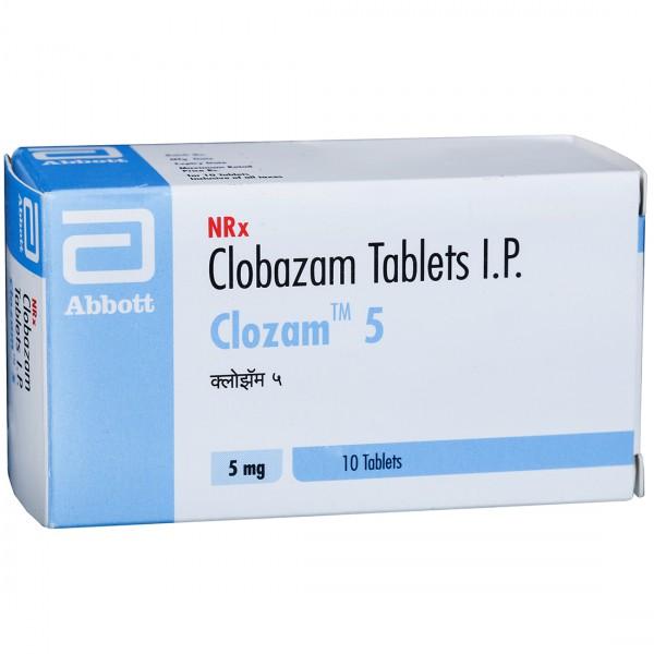 Clozam 5 mg Tablet (10 Tab)