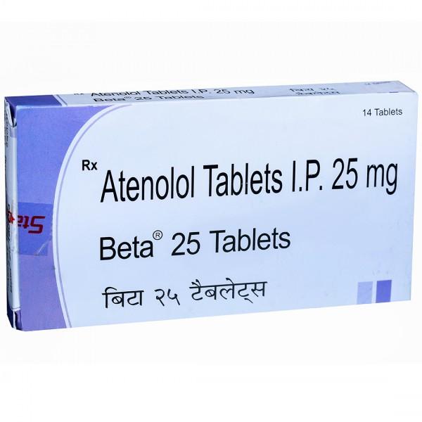 Beta 25 MG Tablet (14 Tab)