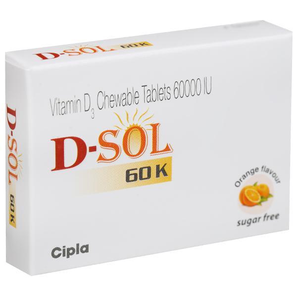 D Sol 60 K Tablet (4 Tab)