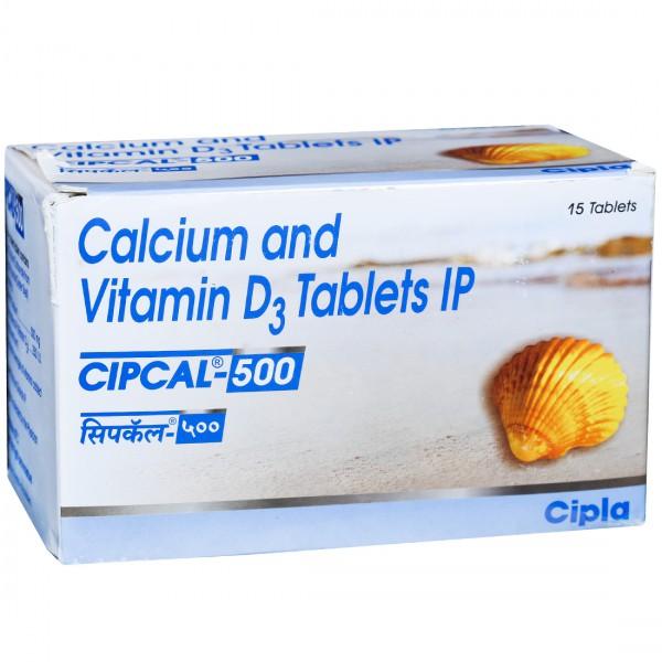 Cipcal 500 mg 15 Tablets
