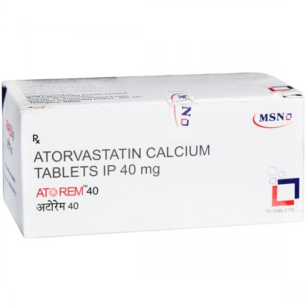 Atorem 40 mg Tablet (10 Tab)
