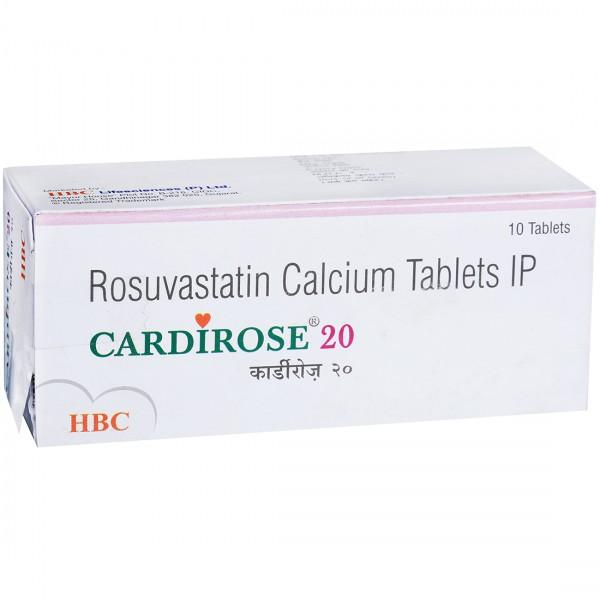 Cardirose 20 mg Tablet (10 Tab)