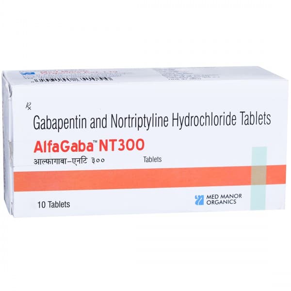 Alfagaba NT 300 mg Tablet (10 Tab)