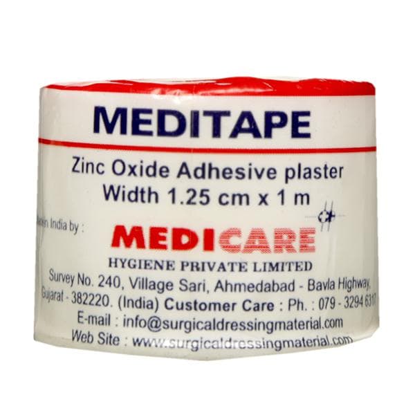 Meditape Adhesive Tape 1.25 cm x 1 m