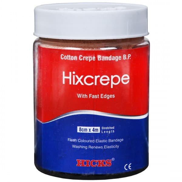 Hixcrepe (Hicks) Bandage 8 cm x 4 m