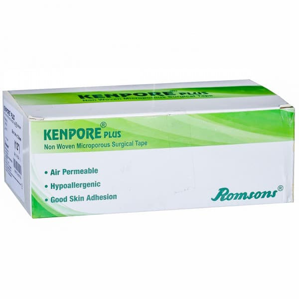 Kenpore Plus Microporous Surgical Tape 9 m x 12.5 mm