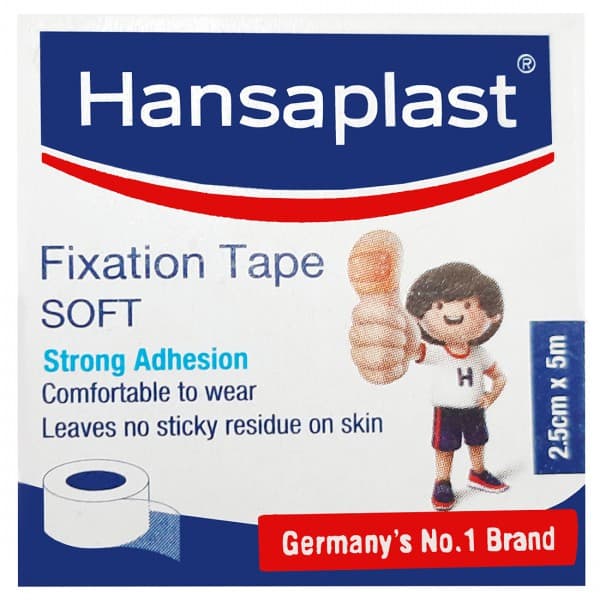 Hansaplast Fixation Soft Tape 2.5 cm x 5 m