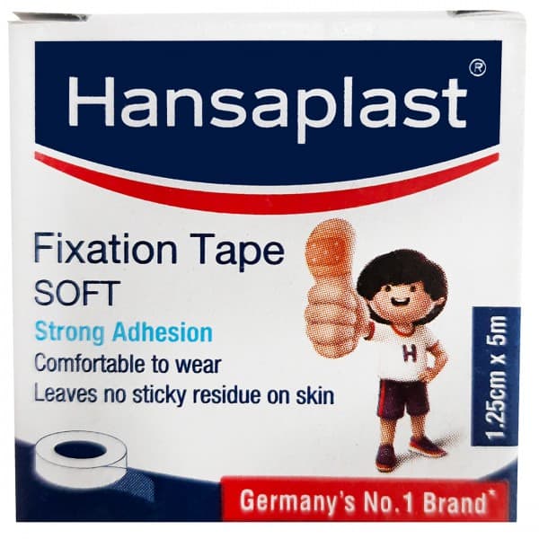 Hansaplast Fixation Soft Tape 1.25 cm x 5 m