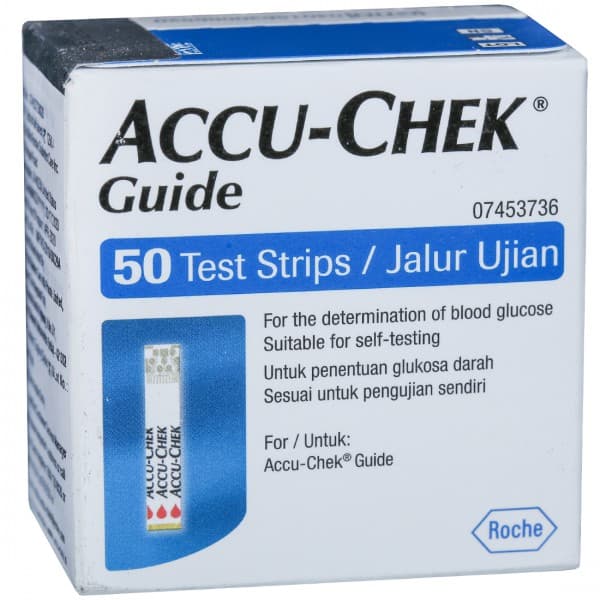 Accu Chek Guide Test Strips Pack Of 50
