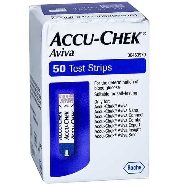 Accu Chek Aviva Test Strips Pack Of 50