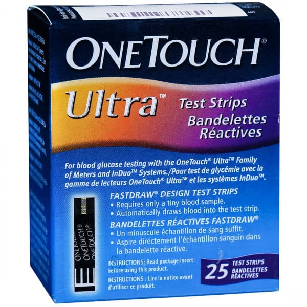 OneTouch Ultra Test Strips Pack Of 25
