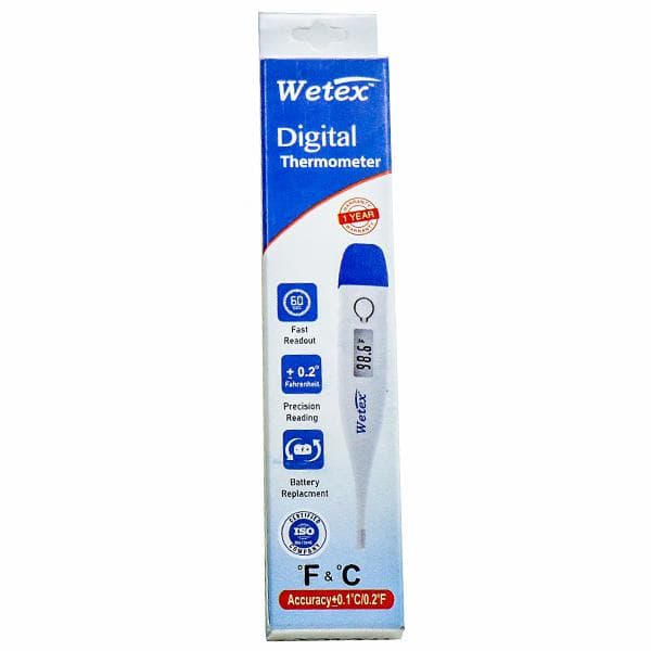 Wetex Digital Thermometer Model No.PHX01 Device
