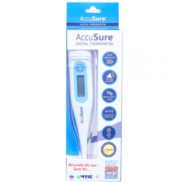 AccuSure Digital Thermometer (MT-32) 52 x 20 x 145 mm