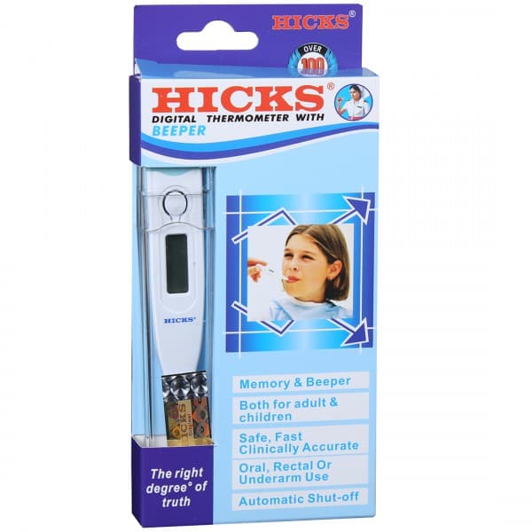Hicks Digital Thermometer with Beeper Device DMT-102