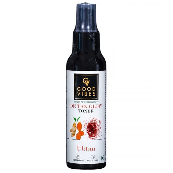 Good Vibes Ubtan De Tan Glow Toner 120 ml