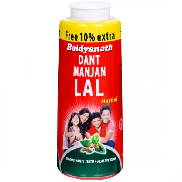 Baidyanath Dant Manjan Lal (Free 10% Extra) 200 g