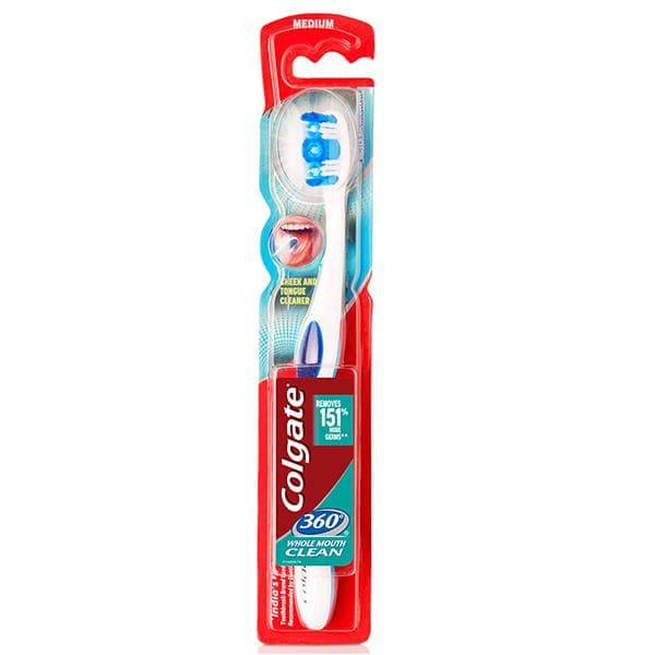 Colgate 360° Whole Mouth Clean Soft Toothbrush