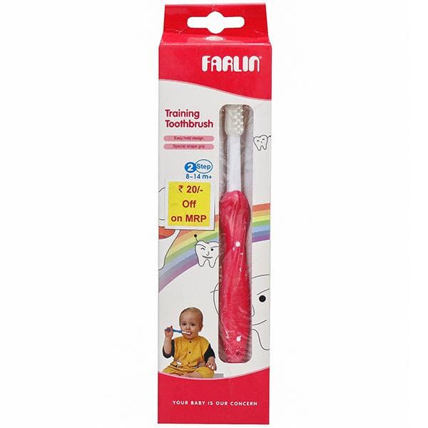 Farlin Training Toothbrush Stage 2 Red BF1183