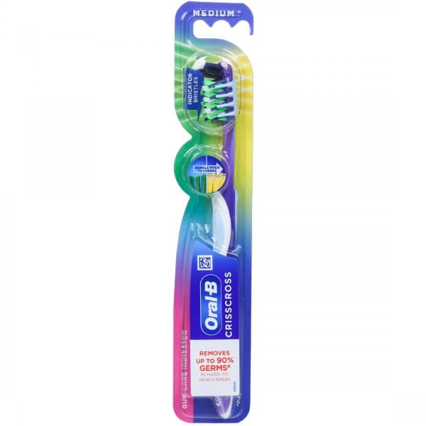 Oral B Gum Care Indicator Crisscross Medium Toothbrush