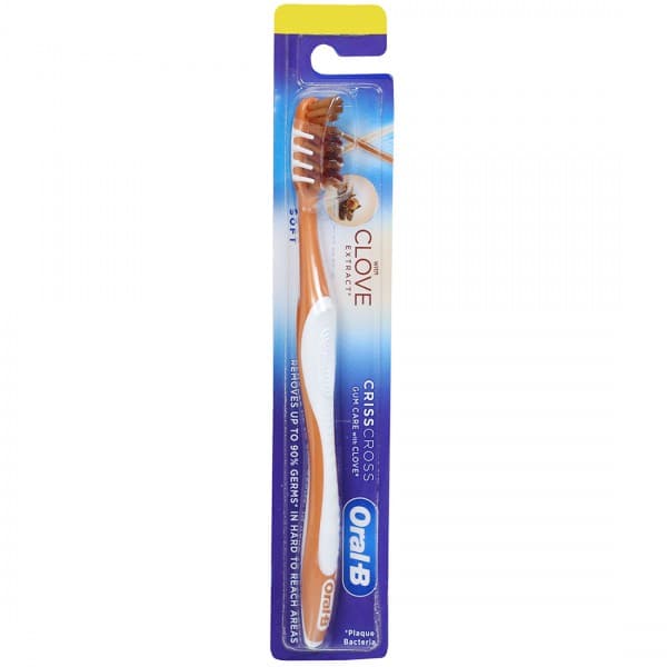 Oral B Gum Care Crisscross with Clove Extract Soft Toothbrush