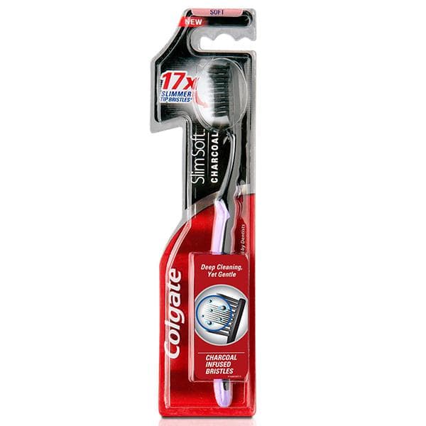 Colgate Slimsoft Charcoal Soft Toothbrush
