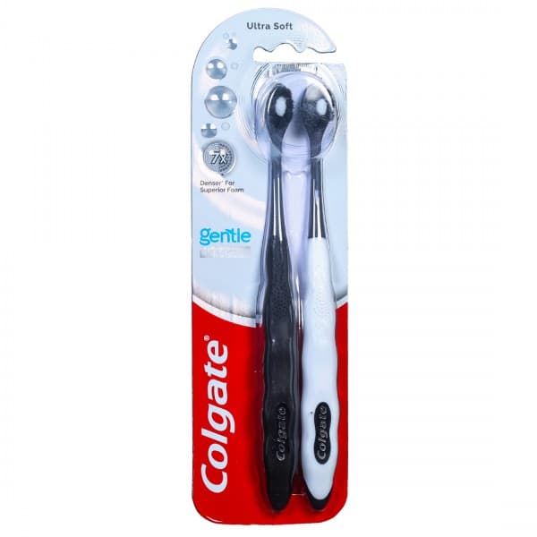 Colgate Gentle Ultra Foam Ultra Soft Toothbrush Pack Of 2
