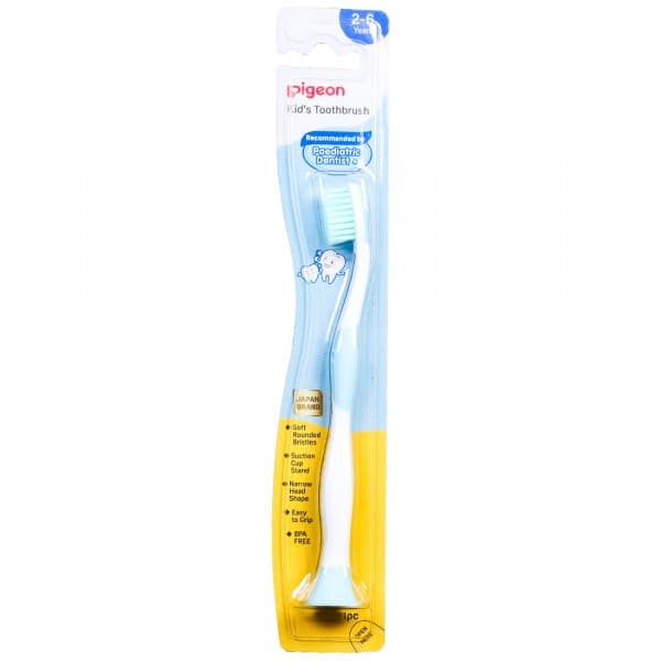 Pigeon Kids Toothbrush Aqua Blue For 2-6 Years Pack Of 1