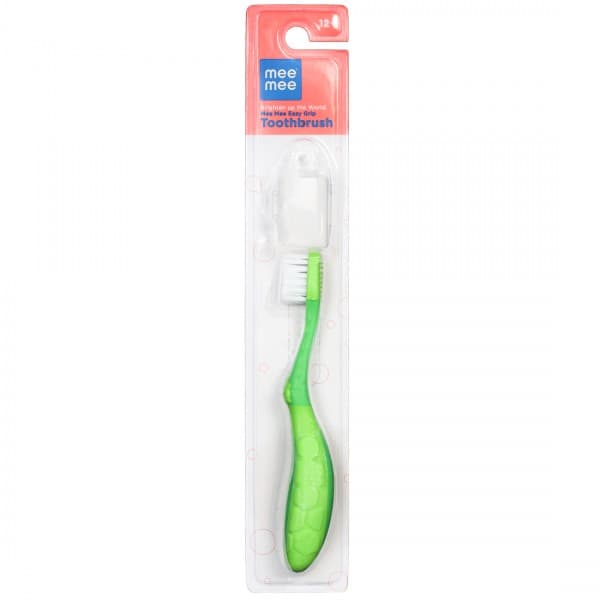 Mee Mee Easy Grip Toothbrush 12m+ Green