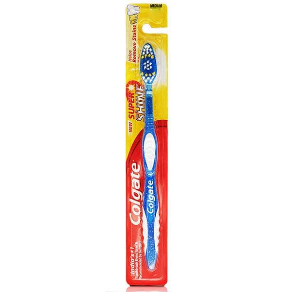 Colgate Super Shine Medium Toothbrush