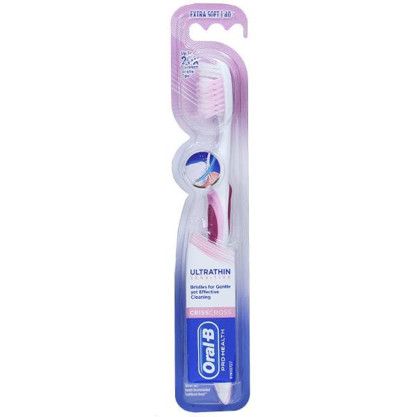 Oral B Pro Health CrissCross Ultrathin Sensitive Extra Soft Toothbrush
