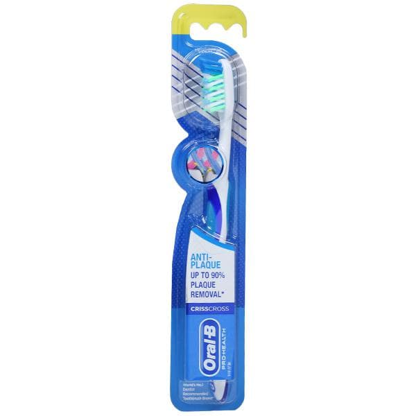 Oral B Pro Health CrissCross Anti Plaque Medium Toothbrush