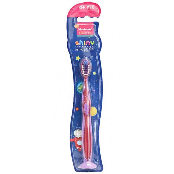 Morisons 4+ Year Shiny Astro Soft & Tender Bristles Toothbrush