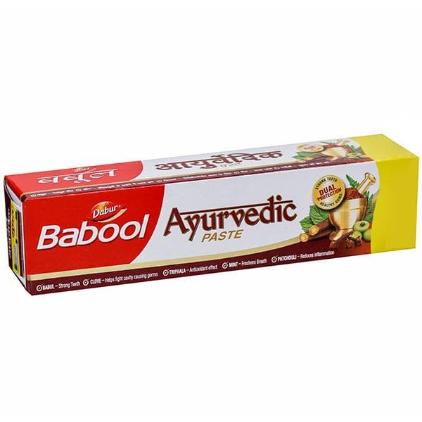 Dabur Babool Ayurvedic Paste (Free Toothbrush) 175 g