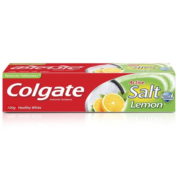Colgate Active Salt With Lemon Toothpaste 100 g
