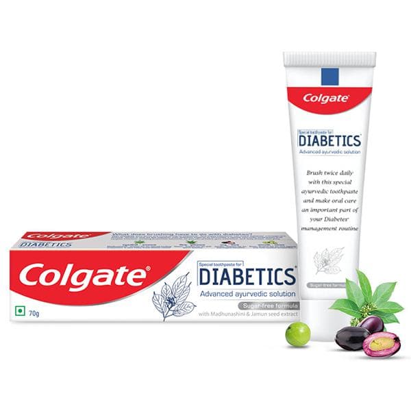 Colgate Diabetics Advanced Ayurvedic Solution Toothpaste 70 g