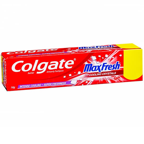 Colgate MaxFresh Anticavity Red Gel Toothpaste, Spicy Fresh 18 g