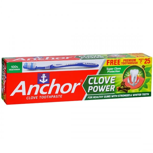 Anchor Clove Power Toothpaste (Free Anchor Premium Toothbrush) 175 g