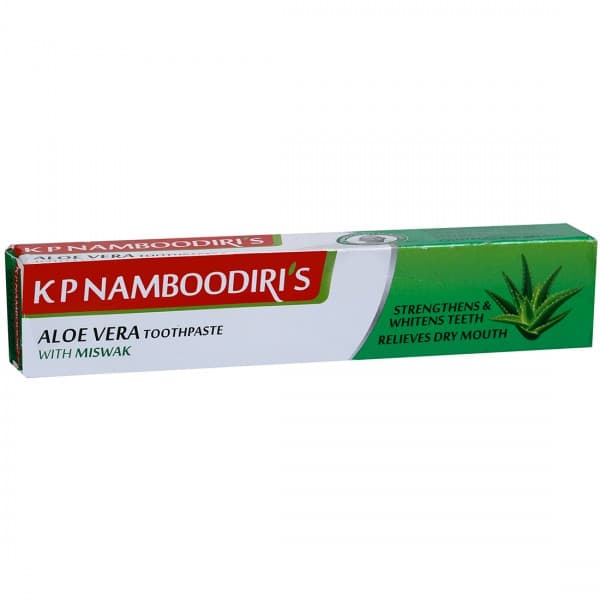K P Namboodiri's Aloe Vera Toothpaste with Miswak 100 g