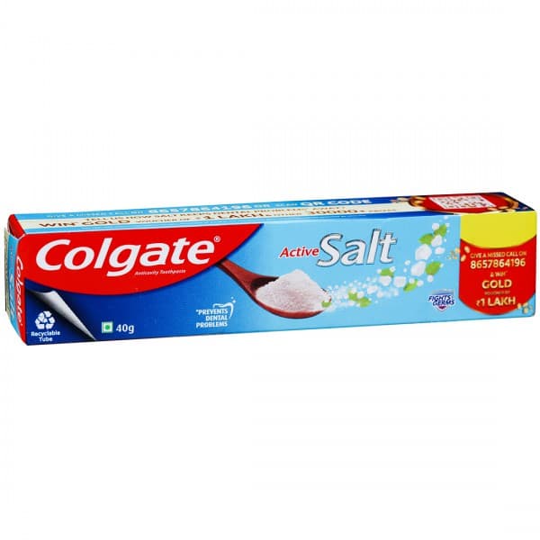 Colgate Active Salt Toothpaste 40 g